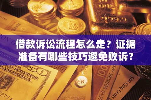 武汉借款诉讼流程怎么走？证据准备有哪些技巧避免败诉？