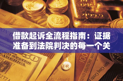武汉借款起诉全流程指南：证据准备到法院判决的每一个关键步骤