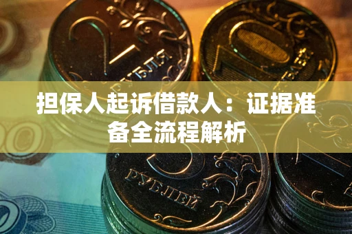 武汉担保人起诉借款人：证据准备全流程解析