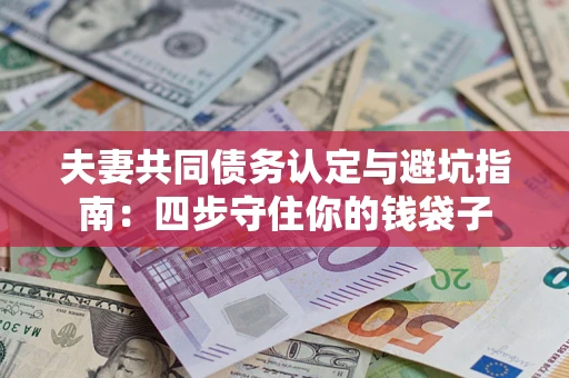 武汉夫妻共同债务认定与避坑指南：四步守住你的钱袋子