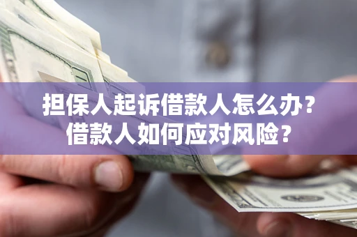 武汉担保人起诉借款人怎么办？借款人如何应对风险？